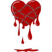 bleeding-heart-silver-barbed-wire